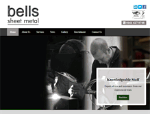 Tablet Screenshot of bellsheet.com
